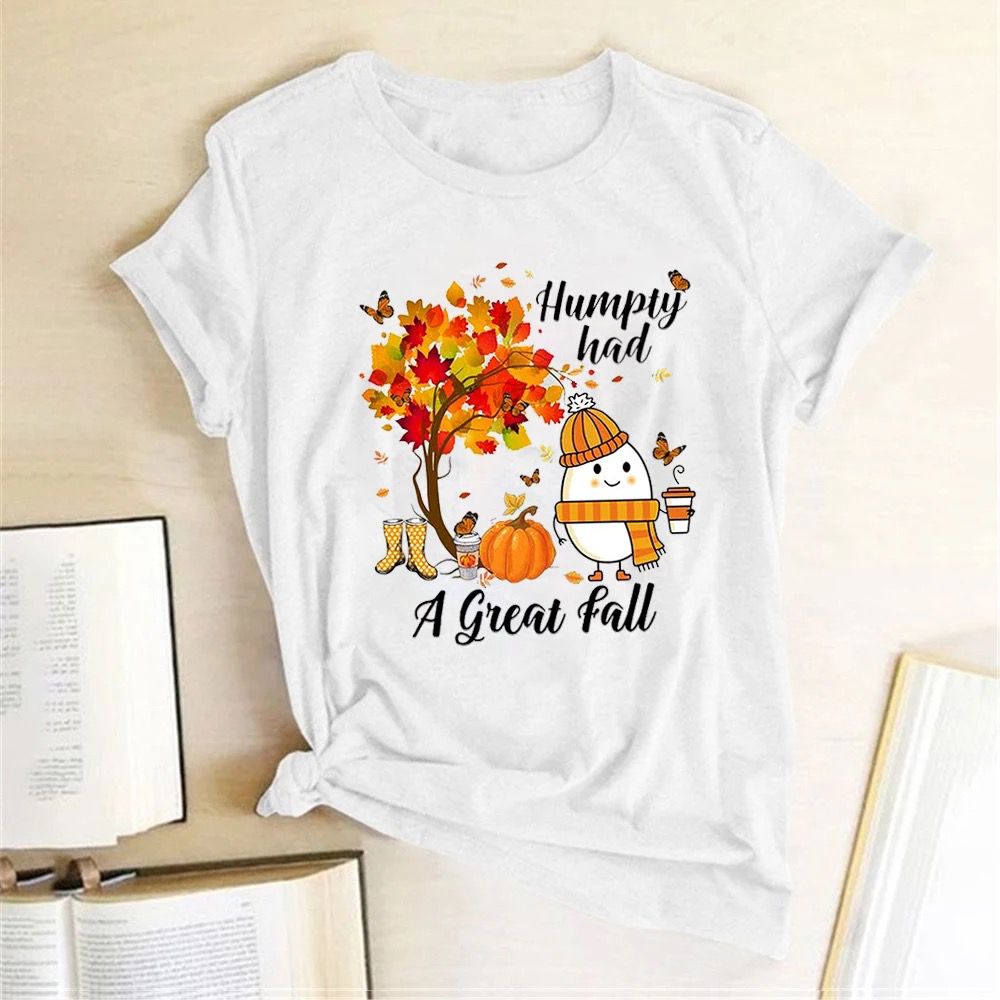 Tricou White A Great Fall (6952830501048)