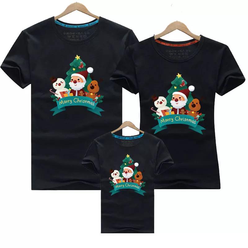 Tricouri Familie Black Christmas (7476916846810)