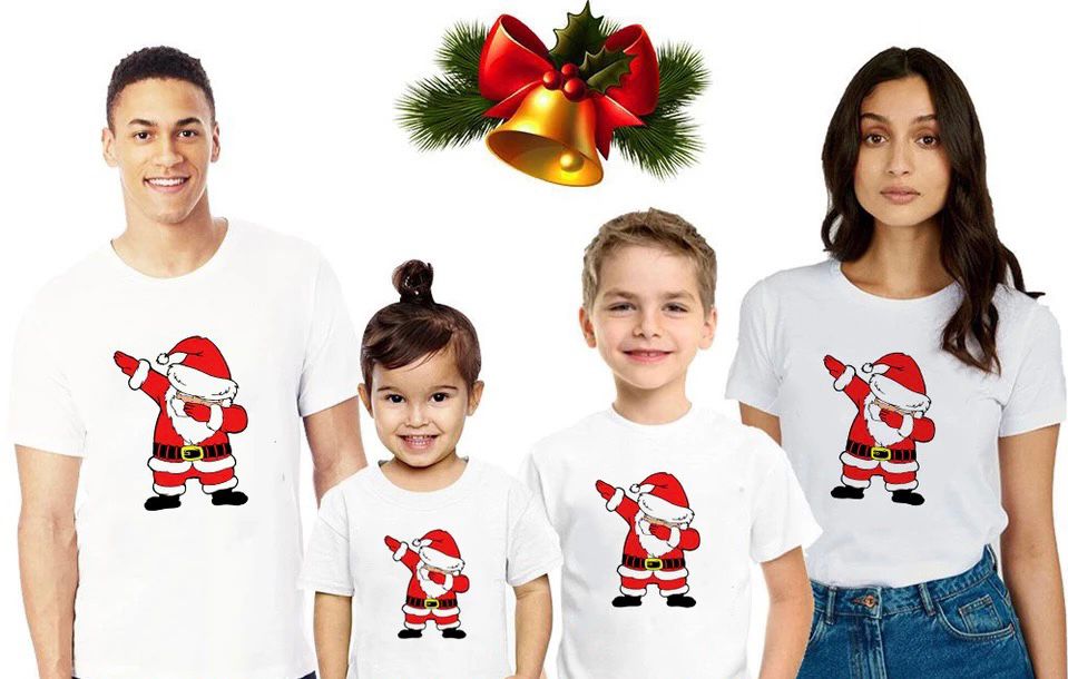 Tricouri Familie Mos Craciun Red 2 (7476909965530)