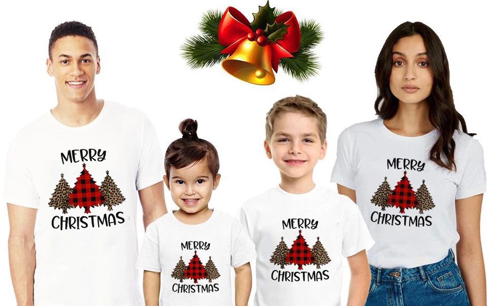 Tricouri Familie Merry Christmas (7476910227674)