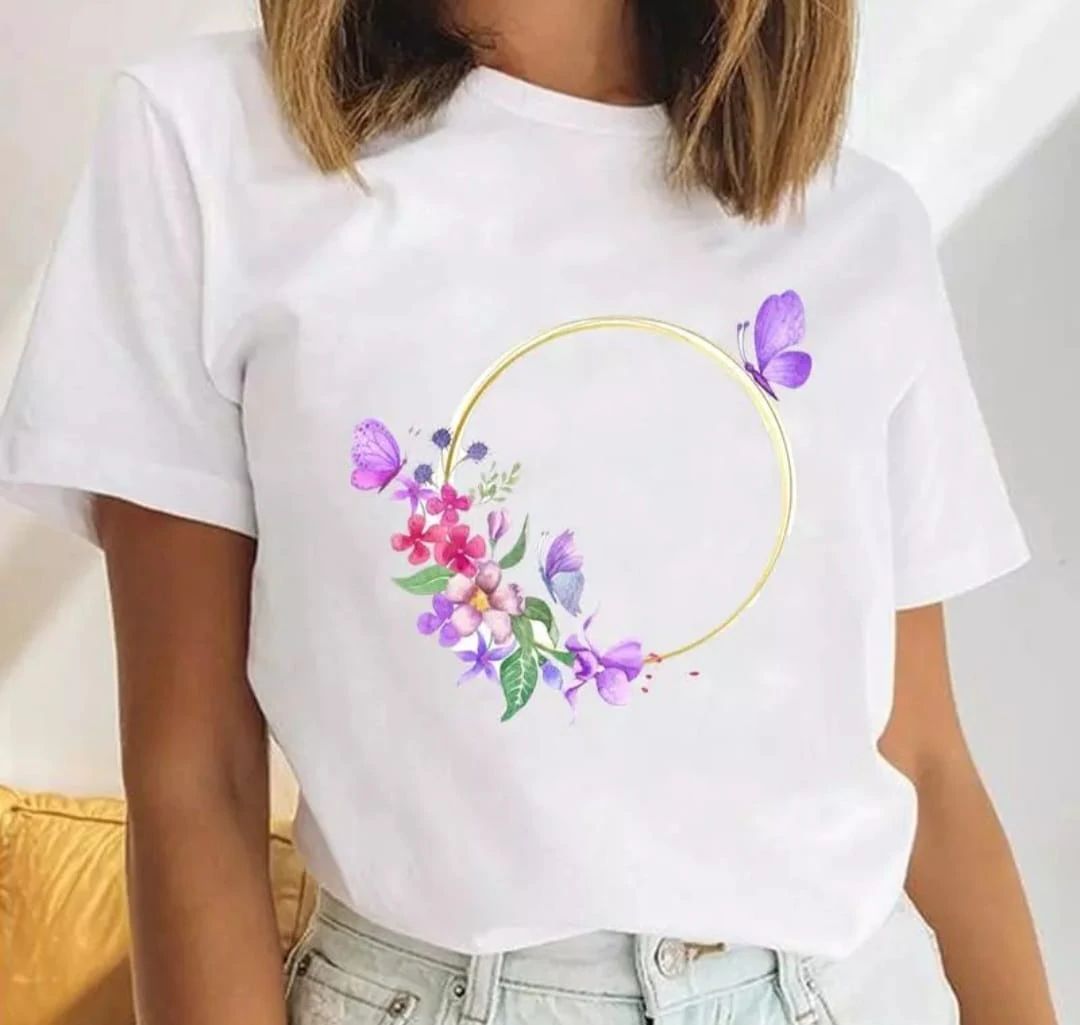 Tricou Inel Fluturi Mov 2 (7615223955674)