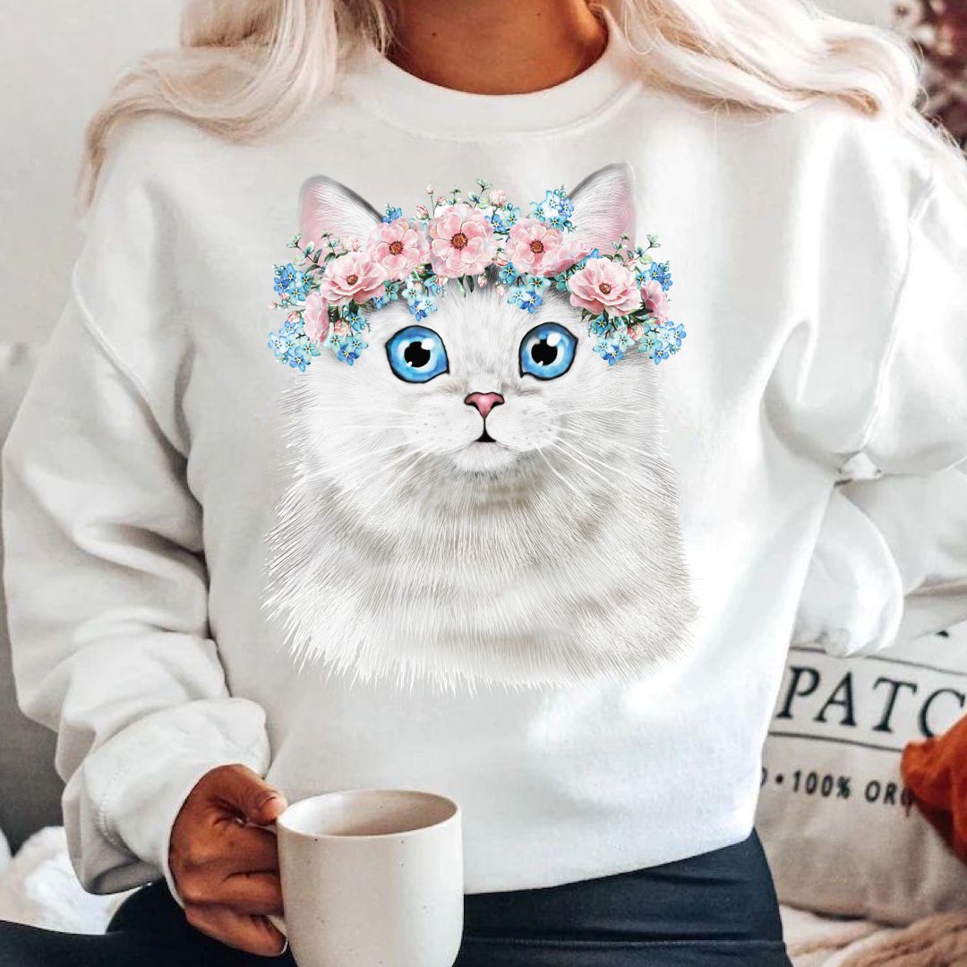 Bluza Blue Cat (7792356688090)