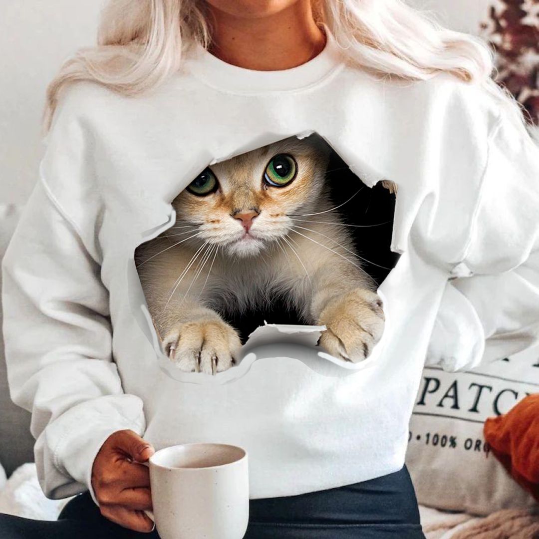 Bluza White Cat (6907571863736)