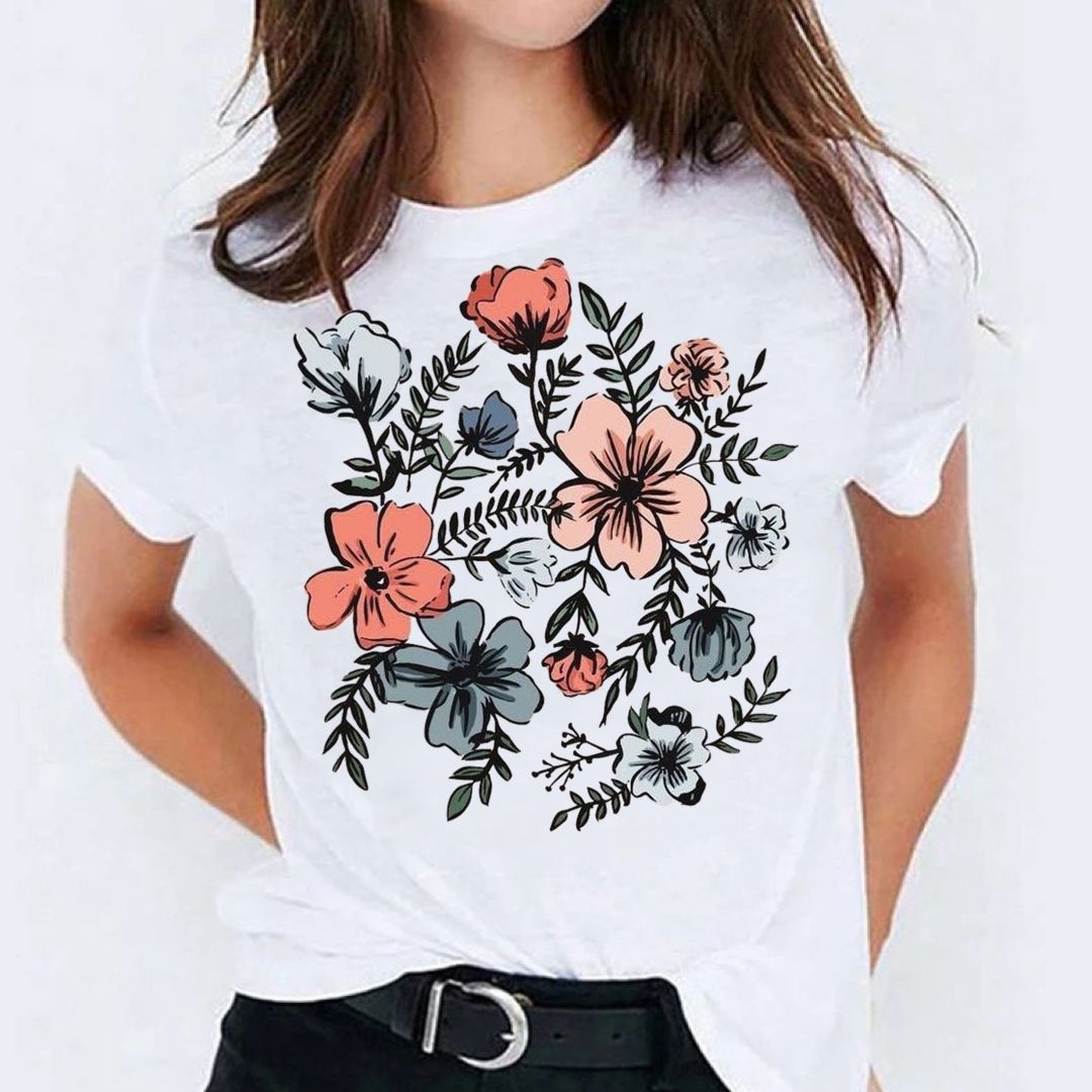Tricou Spring Flowers (6616861016248)