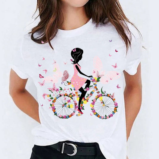 Tricou Butterfly Bicycle (6607647539384)