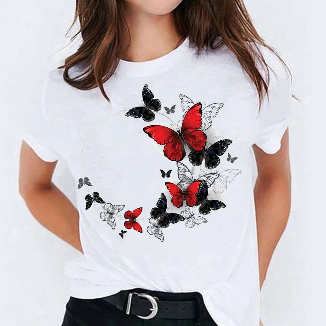 Tricou 7 Butterflies (6709220802744)