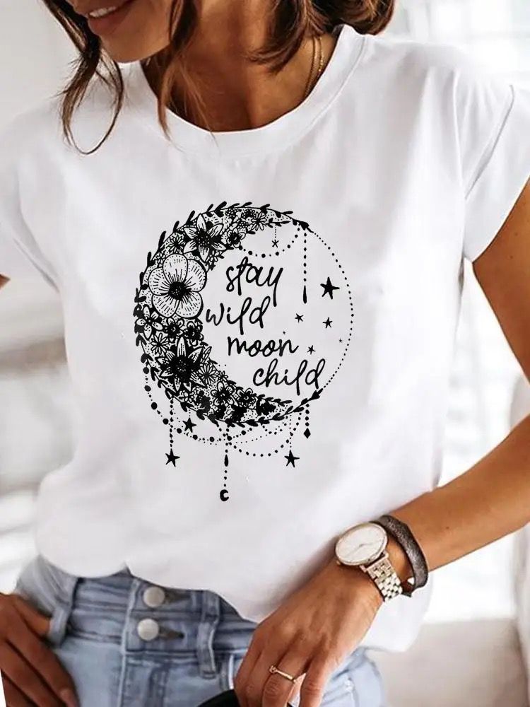 Tricou dama din bumbac 100% Stay Wild