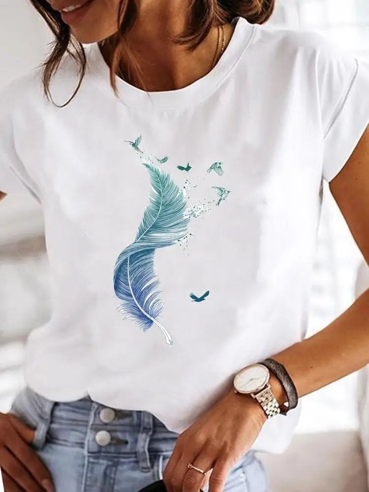 Tricou dama din bumbac 100% Primavara