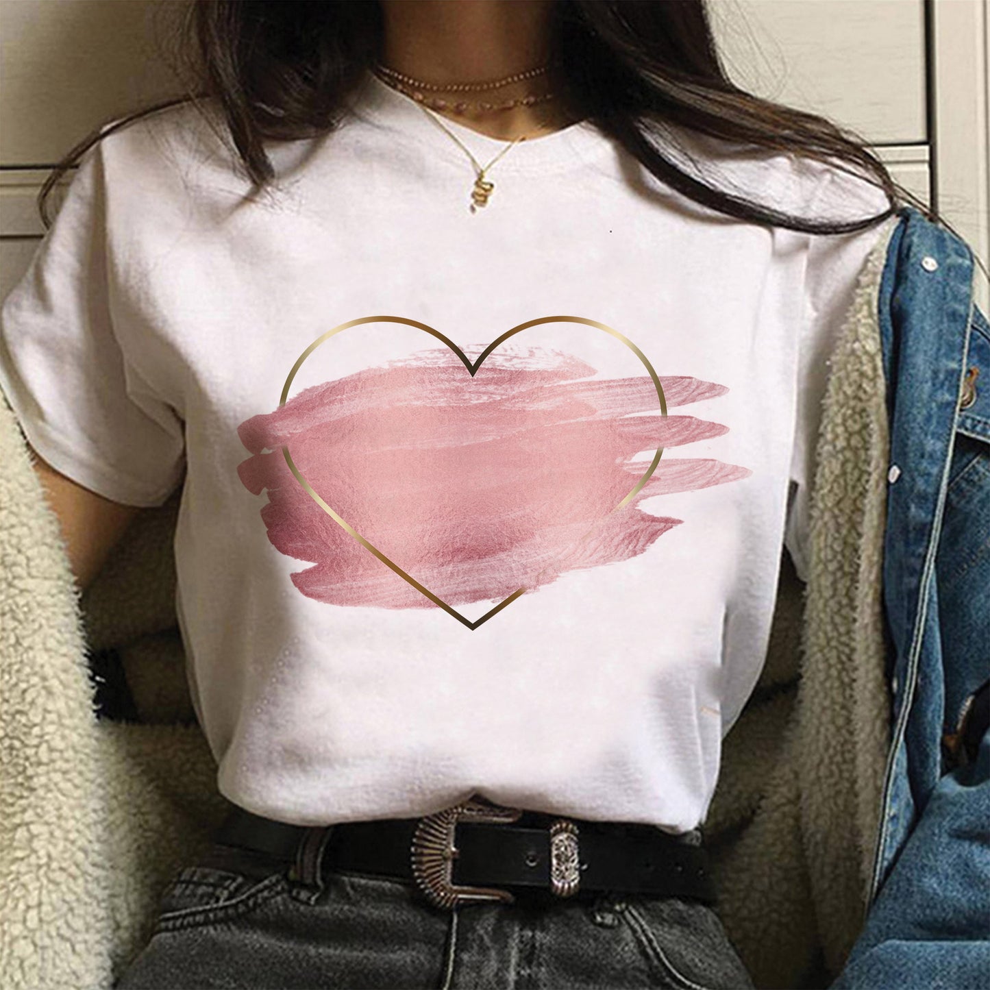 Tricou kid draw hart (6583910662328)