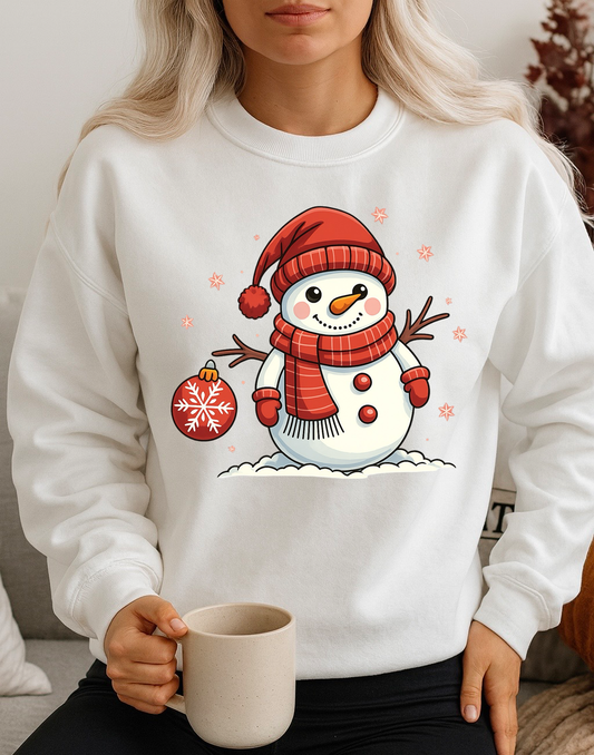 Bluza alba din bumbac 100% Happy Christmas
