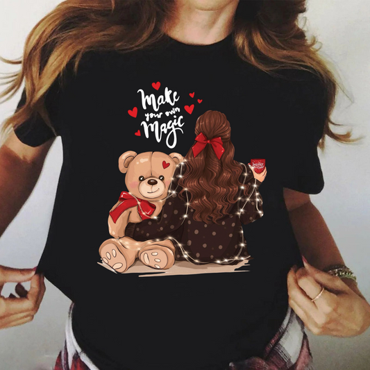 Tricou din bumbac 100% Make Magic