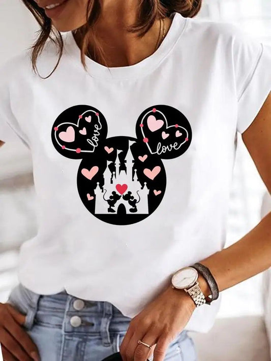 Tricou dama din bumbac 100% Black Nino