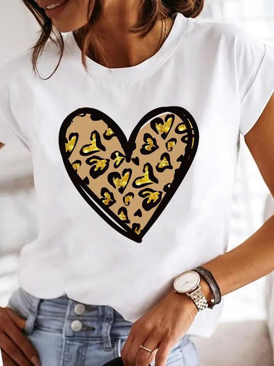 Tricou dama din bumbac 100% Heart 6