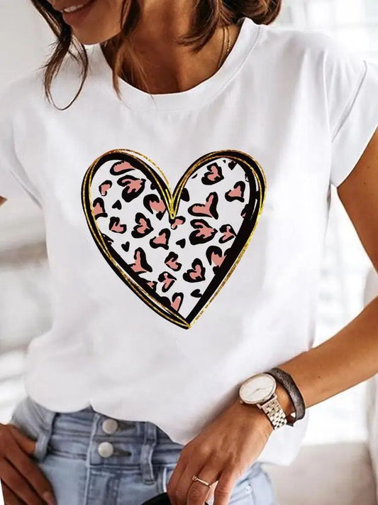 Tricou dama din bumbac 100% Beautiful Heart