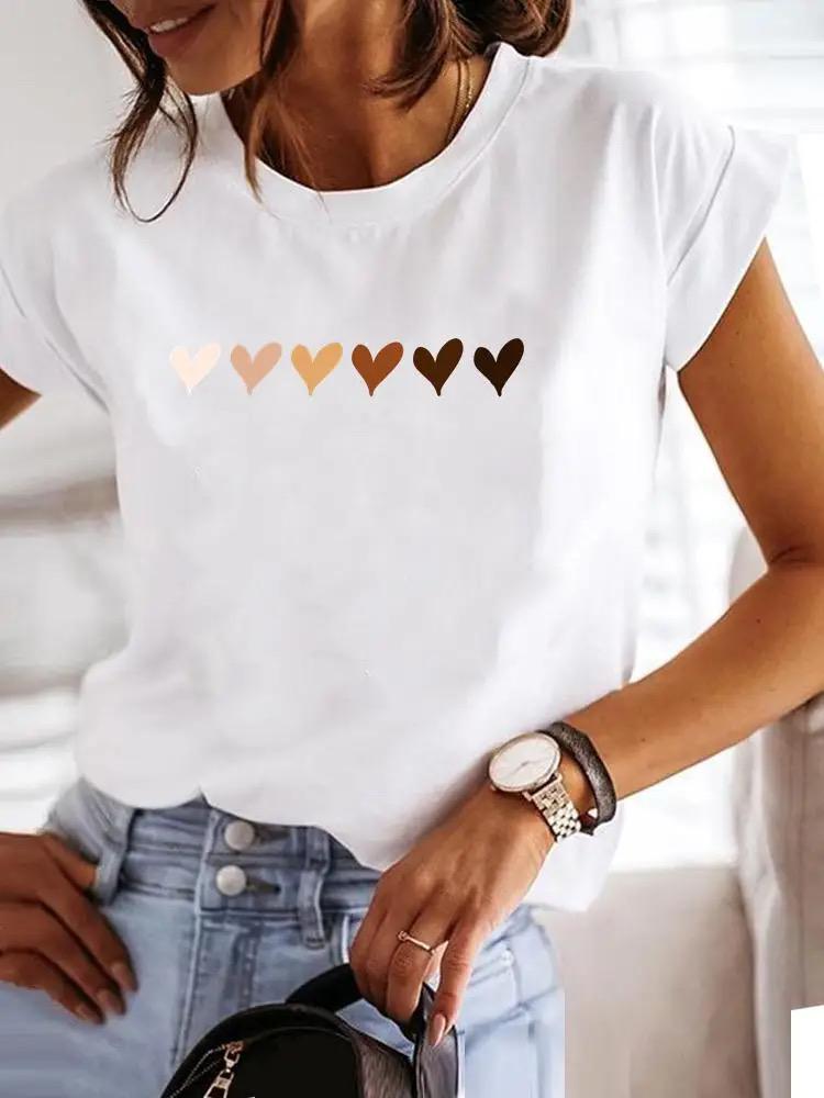 Tricou dama din bumbac 100% 5 Hearts 2