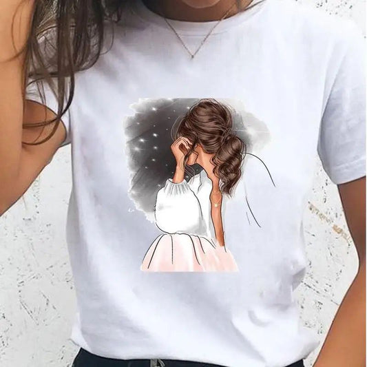Tricou dama din bumbac 100% View
