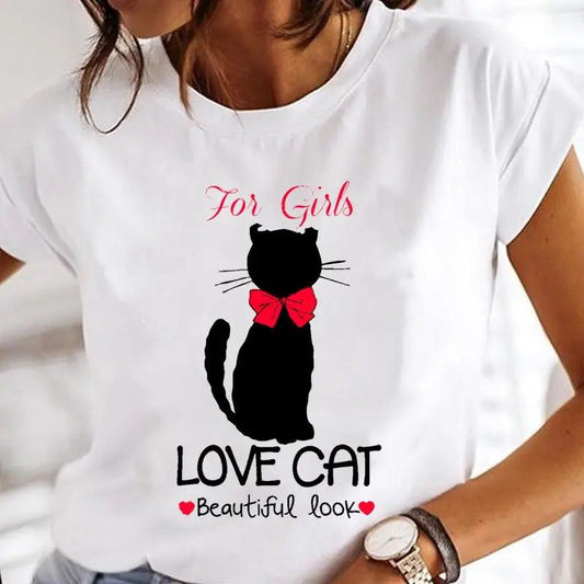 Tricou dama din bumbac 100% For Girls