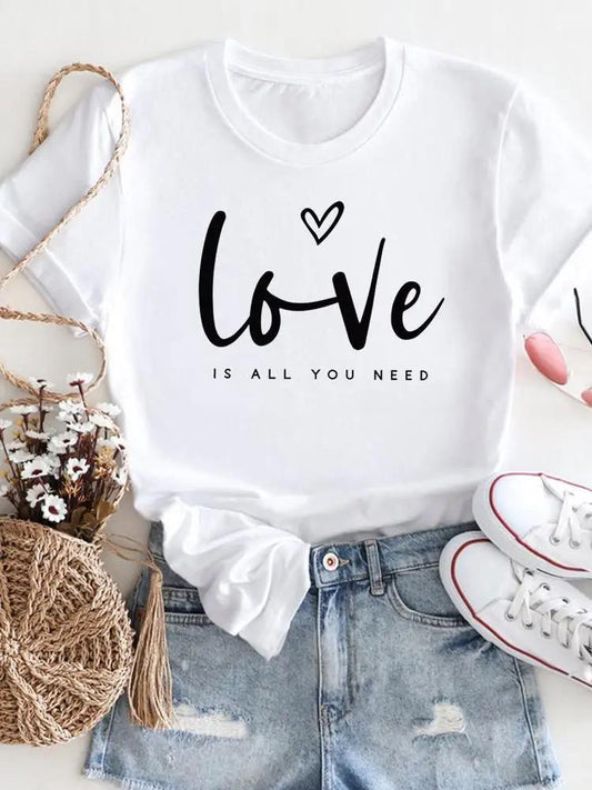Tricou dama din bumbac 100% Love Need