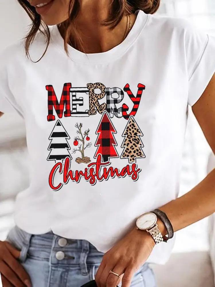 Tricou dama din bumbac 100% Merry Christmas New