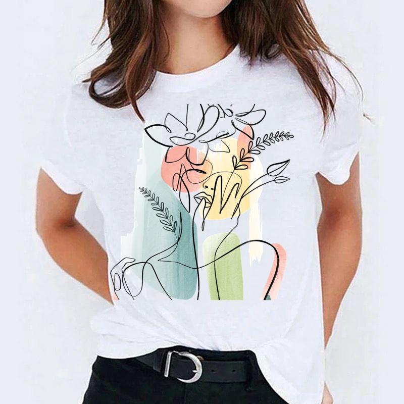 Tricou dama din bumbac 100% Nice Art