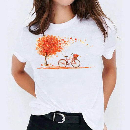 Tricou dama din bumbac 100% Bicycle 2