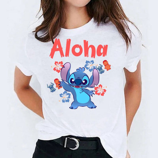 Tricou dama din bumbac 100% Aloha