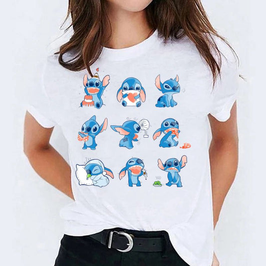 Tricou dama din bumbac 100% Blue Buujiboo