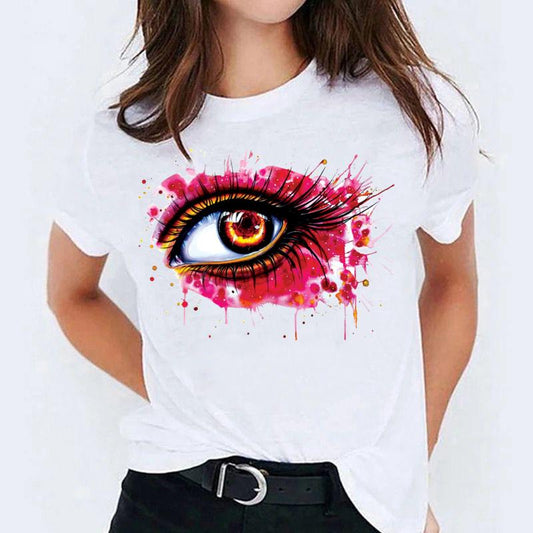 Tricou dama din bumbac 100% Red Eye