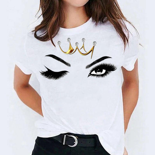 Tricou dama din bumbac 100% King Eye 2