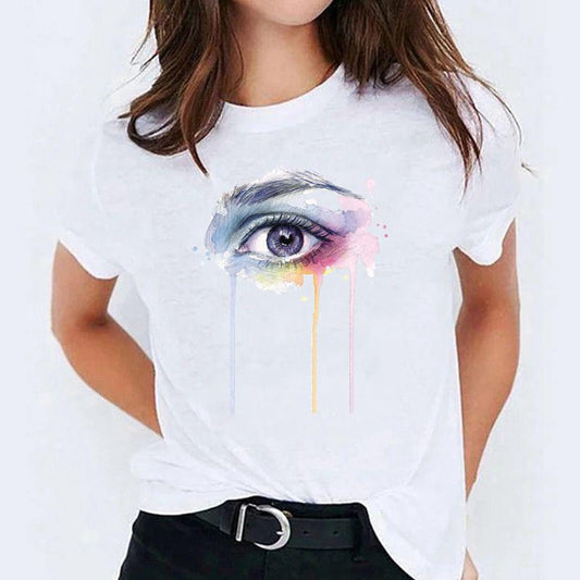 Tricou dama din bumbac 100% Real Eye