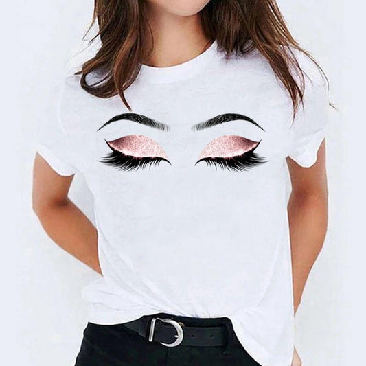Tricou dama din bumbac 100% Rose Eye
