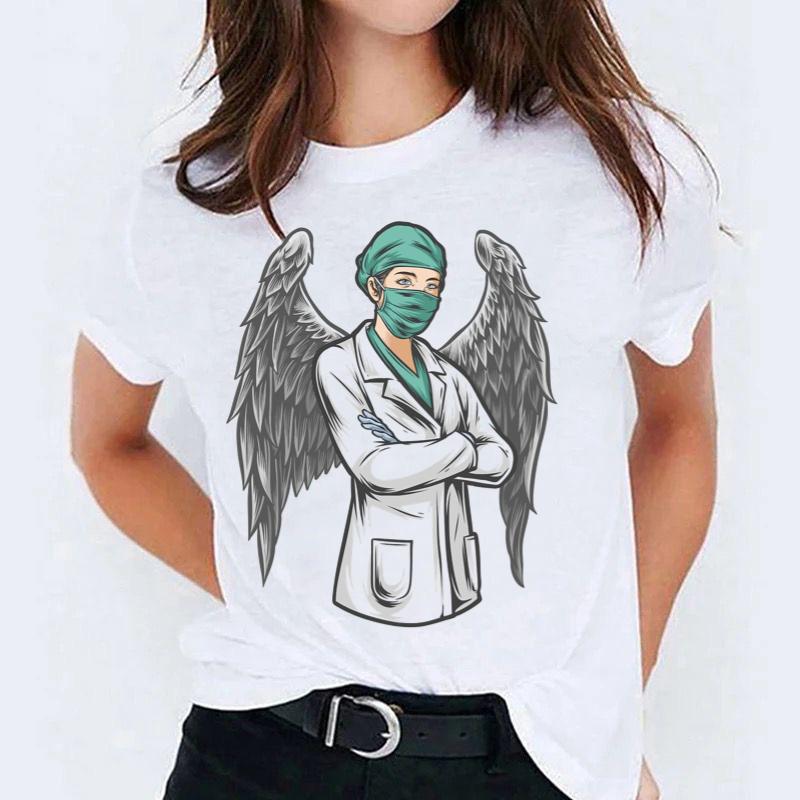 Tricou dama din bumbac 100% Doctor Like an Angel