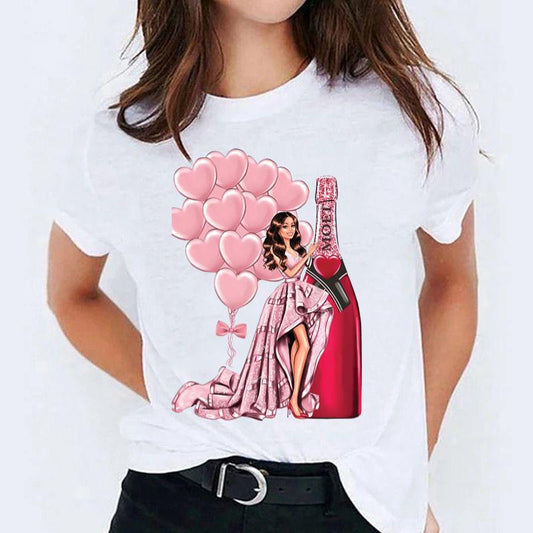 Tricou dama din bumbac 100% Cheers
