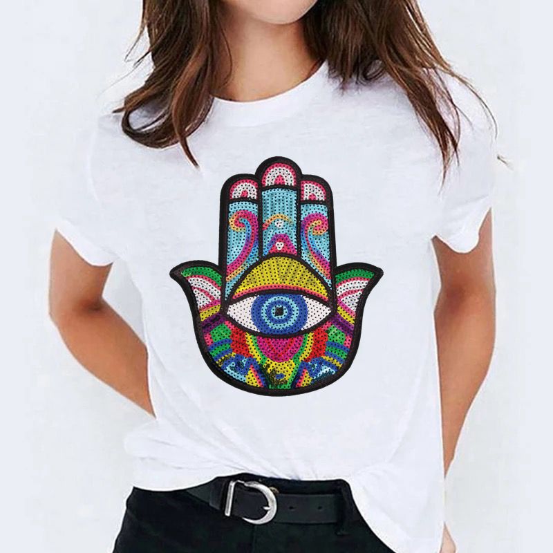 Tricou dama din bumbac 100% Hand 3