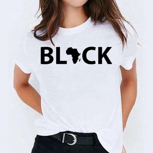Tricou dama din bumbac 100% Black