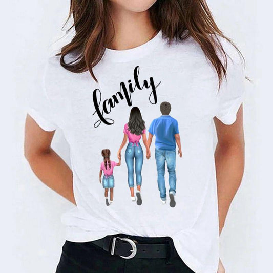 Tricou dama din bumbac 100% Family 9