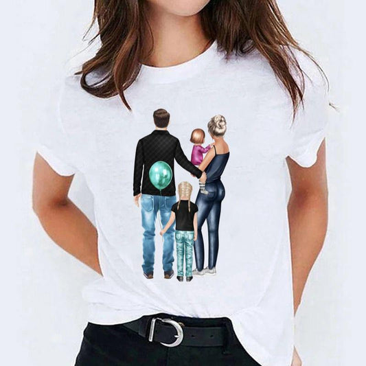 Tricou dama din bumbac 100% Cool Family