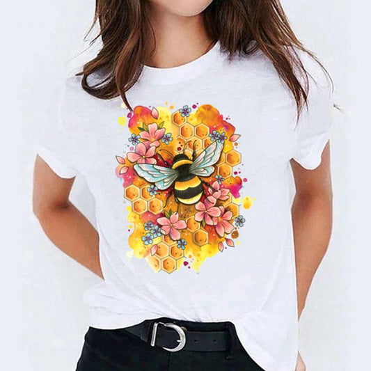 Tricou dama din bumbac 100% BEE