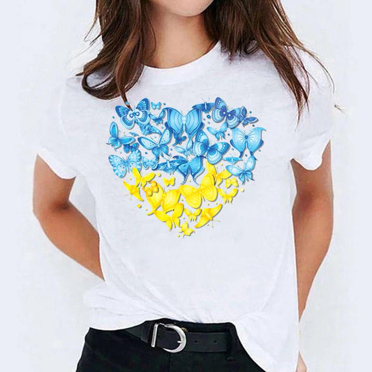 Tricou dama din bumbac 100% Heart 19