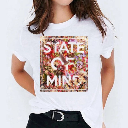 Tricou dama din bumbac 100% State Of Mind