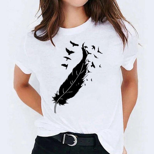 Tricou dama din bumbac 100% Black