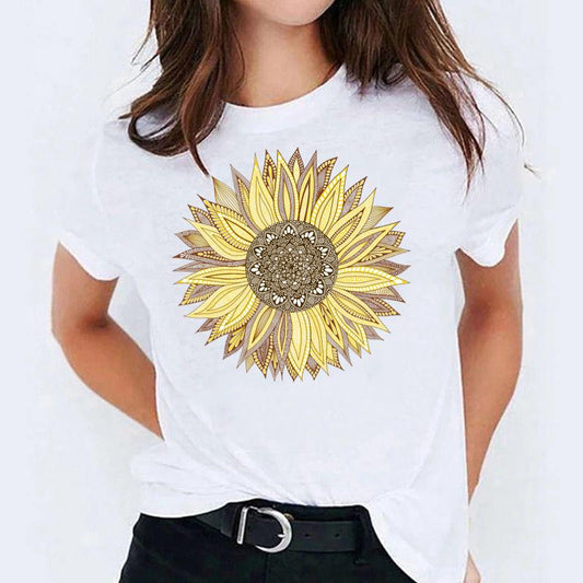 Tricou Yellow Flower 5