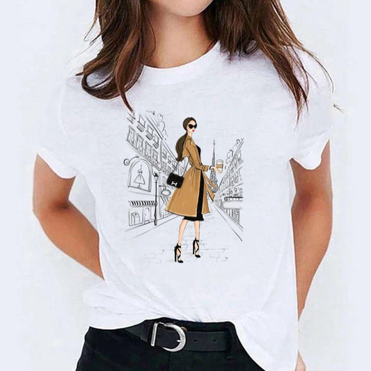 Tricou dama din bumbac 100% Fashion