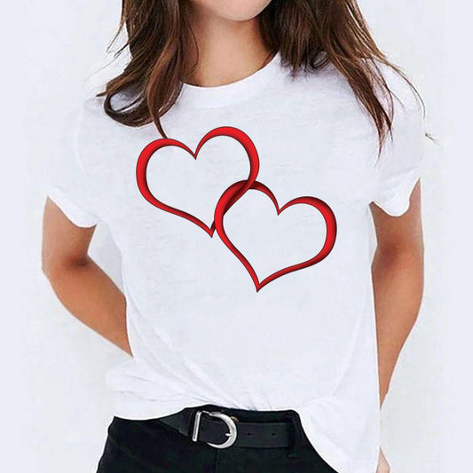 Tricou dama din bumbac 100% Red Heart 13