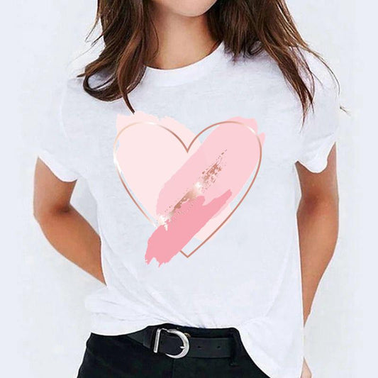 Tricou dama din bumbac 100% Heart 11