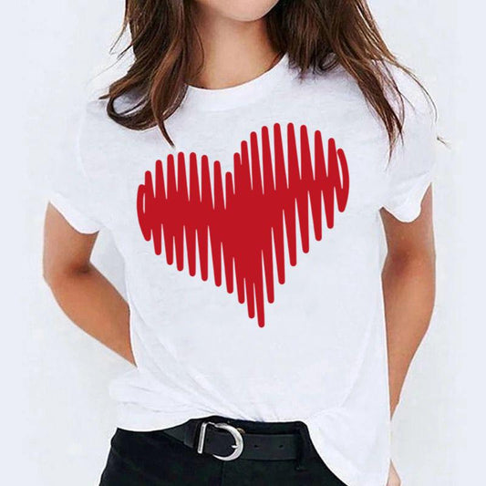 Tricou dama din bumbac 100% Red Heart