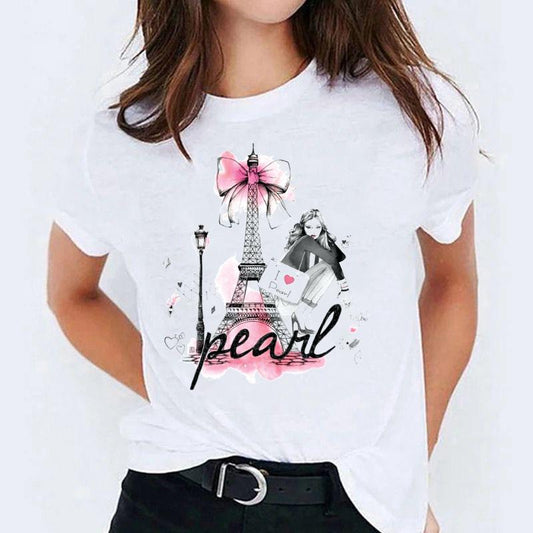 Tricou dama din bumbac 100% Pearl