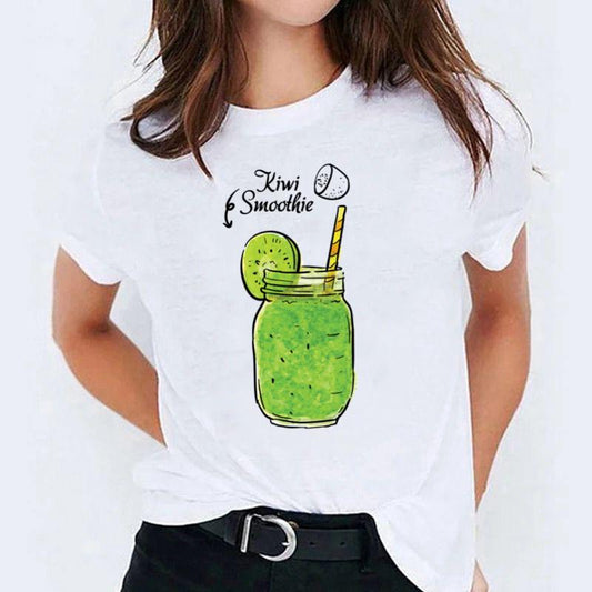 Tricou dama din bumbac 100% Kiwi