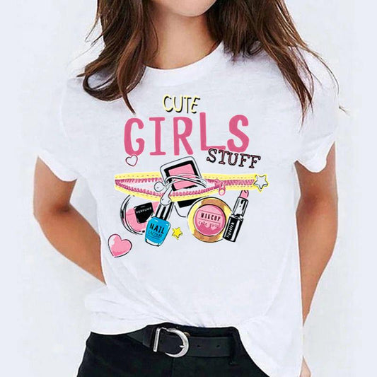 Tricou dama din bumbac 100% Cute Girls