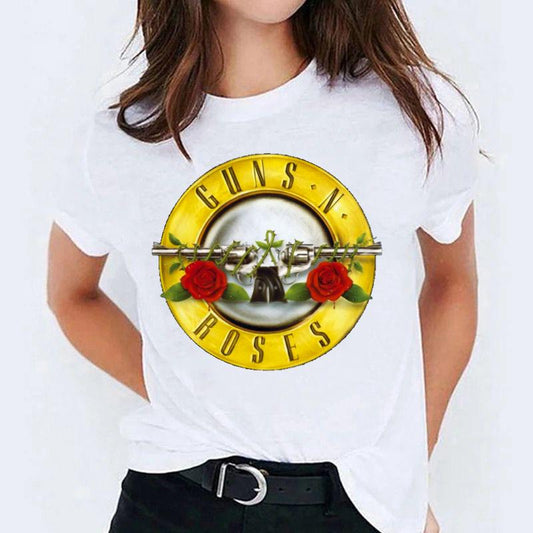 Tricou dama din bumbac 100% Guns-N-Roses